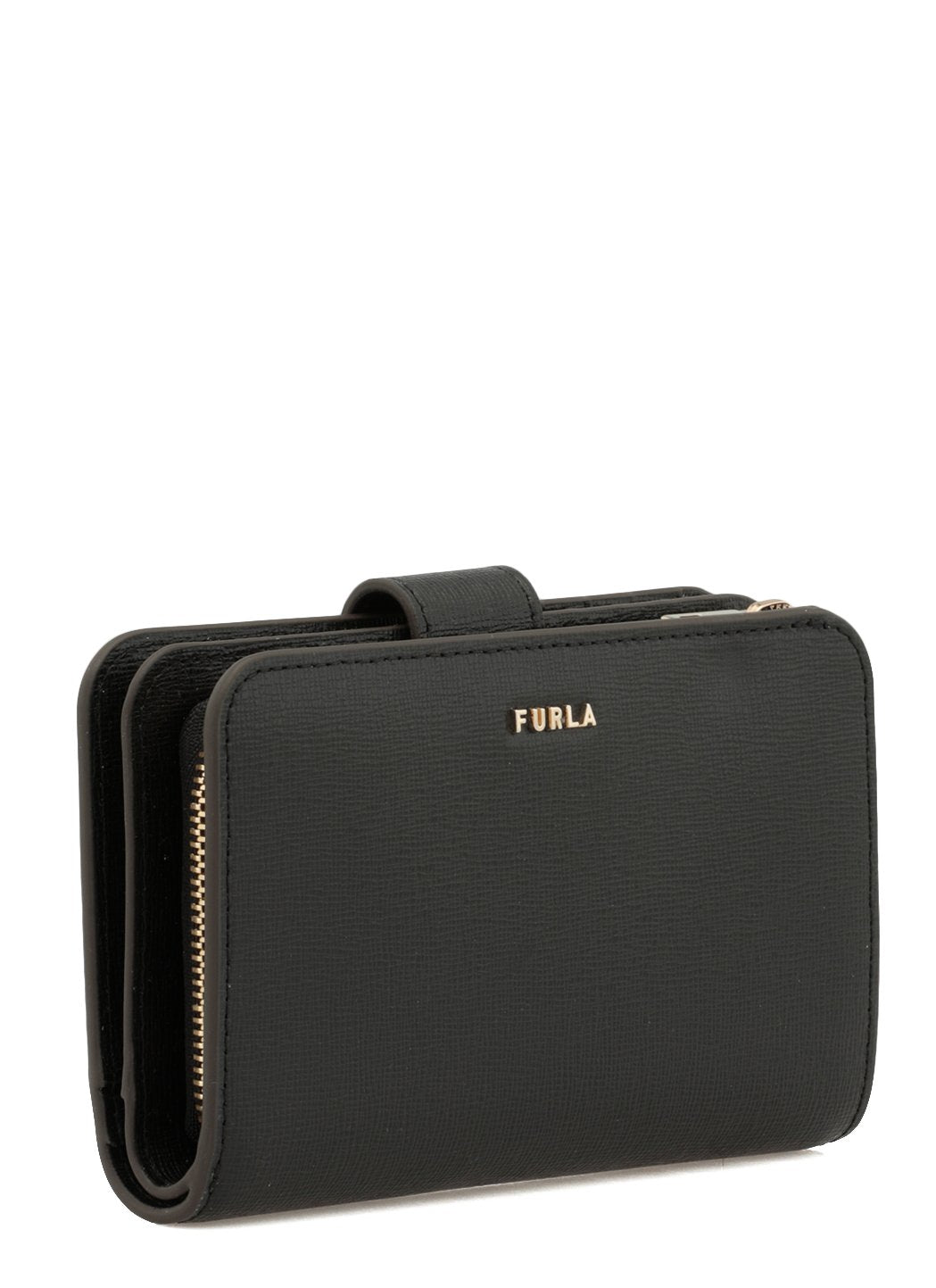 Furla Babylon Saffiano Leather Wallet Nero Black