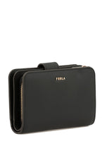 Furla Babylon Saffiano Leather Wallet Nero Black