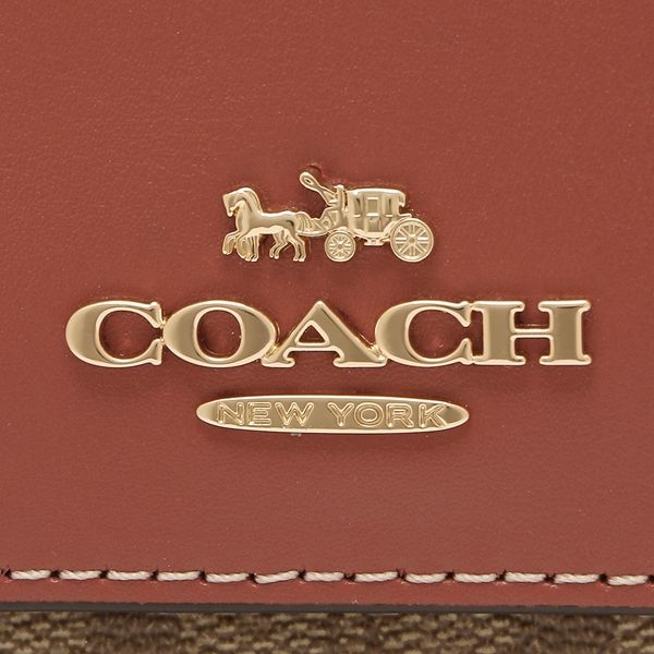 Coach Trifold Wallet Signature Mini Wallet – luxebags singapore