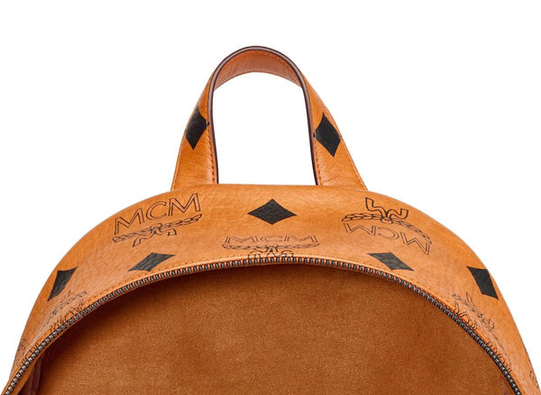 Mcm backpack cognac medium sale
