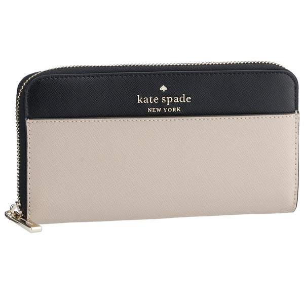 Kate Spade Staci Small L-Zip Bifold Wallet Black India