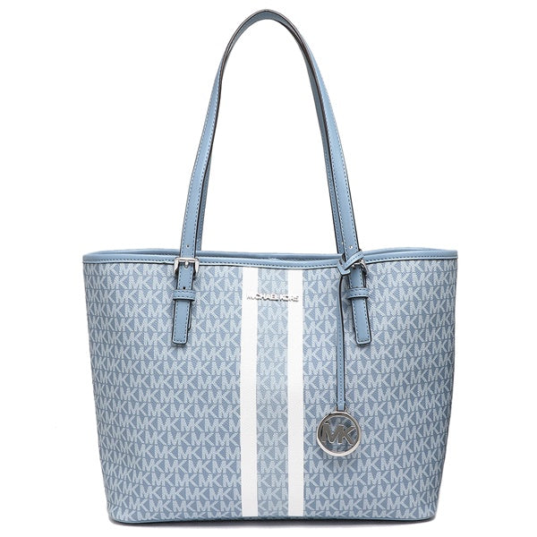 Michael Kors Tote Jet Set Travel Blue Multi – luxebags singapore