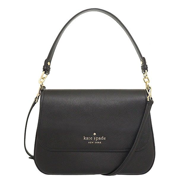 Kate Spade Stacy Saffiano leather flap shoulder bag – luxebags singapore