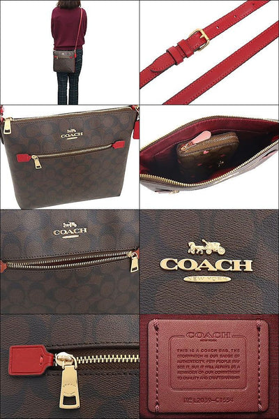 Coach Rowan File Bag in Signature Canvas