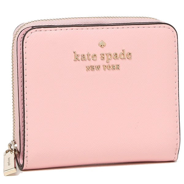 Kate Spade Bi-Fold Wallet Stacy Light Pink Ladies WLR00634