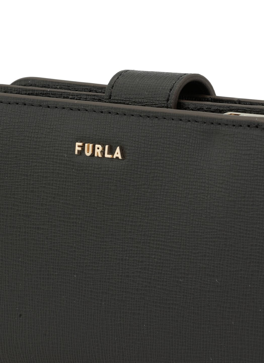 Furla Babylon Saffiano Leather Wallet Nero Black