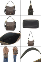 Coach Signature PVC Leather Penny Shoulder Bag / 2way Bag C1523