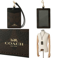 COACH 63274 LANYARD ID CASE
