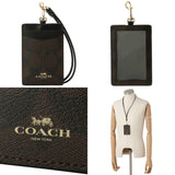 COACH 63274 LANYARD ID CASE