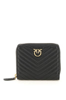 PINKO Taylor Wallet sheepskin leather roundzip small wallet 1P22P1-Y7SQ