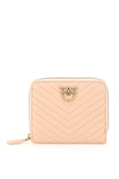PINKO Taylor Wallet sheepskin leather roundzip small wallet 1P22P1-Y7SQ