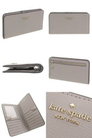 KATE SPADE Darcy Large Slim Bifold Wallet WLR00545 warm taupe