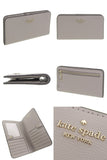 KATE SPADE Darcy Large Slim Bifold Wallet WLR00545 warm taupe